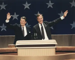 Vice Presidents Prints: President Reagan and Vice-President Bush at the Republican National Convention Dallas Texas