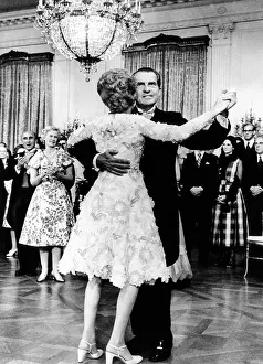 Married Couples Prints: President Richard Nixon dances with the First Lady at Tricia's wedding reception