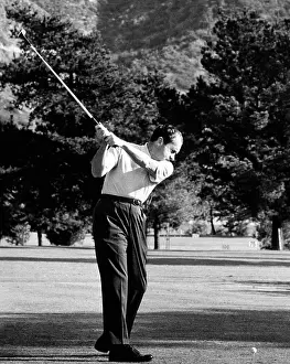 Swing Prints: President Richard Nixon golfing