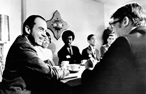 Csu 2012 10 Prints: President Richard Nixon meets young people who have served on experimental youth advisory committees within