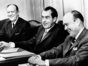 Melvin Prints: President Richard Nixon with members of the National Security Council