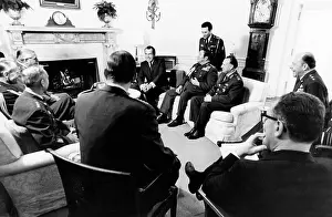 Csu 2012 10 Prints: President Richard Nixon met with Military commanders from member nations of the Central Treaty Organization (CENTO)
