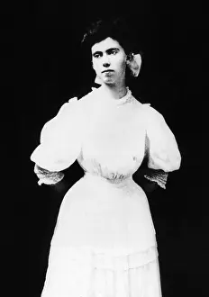 Hannah Prints: President Richard Nixon's mother, Hannah Milhaus as a young woman
