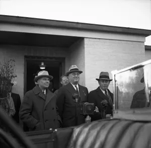Housing Projects Prints: President Roosevelt and Brain Truster