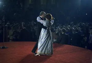 August Prints: President and Rosalynn Carter dancing at Inaugural Ball. Mrs