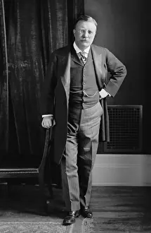 White Collar Prints: President Theodore Roosevelt, in 1907