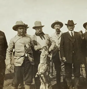 Casual Prints: President Theodore Roosevelt and his hunting companions near Frederick