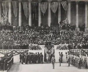 2017 Prints: President Theodore Roosevelt is sworn in for his second term by Chief Justice Melville Fuller
