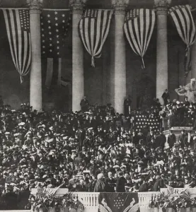 2017 Prints: President Theodore Roosevelt is sworn in for his second term by Chief Justice Melville Fuller