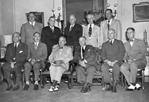 Administration Prints: President Truman's second term cabinet on Aug. 15, 1949