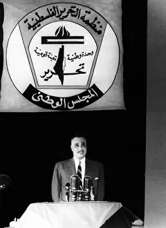 Middle East Prints: President of the United Arab Republic Gamal Abdel Nasser