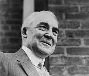 Business Suit Prints: President Warren G. Harding, served from his inauguration in 1921 until his death from illness in August 1923