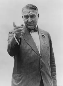 Images Dated 29th November 2007: President Warren Harding (1865-1923) speaking. Undated portrait