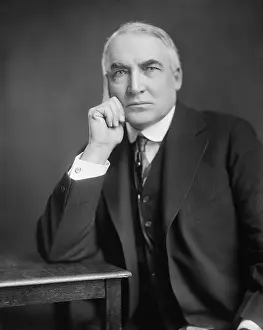 Harding Prints: President Warren Harding, ca. 1921-23