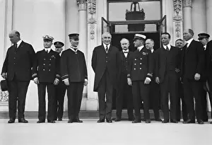 Corruption Prints: President Warren Harding and a group including men involved in Teapot Dome Scandal