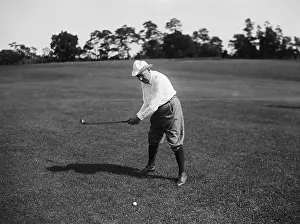 Golf Club Prints: President Warren Harding played golf twice a week
