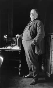 William Howard Prints: President William Howard Taft 1857-1930 weighed over 300 pounds when he was President from 1909-1913