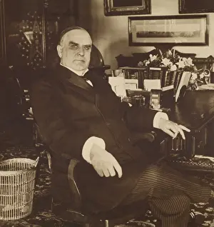 Posture Prints: President William McKinley in the White House