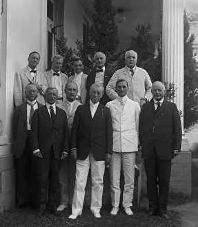 Labor Prints: President Woodrow Wilson, with his Cabinet, c. 1915-1916