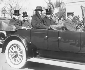 Knox Prints: President Woodrow Wilson enroute to President-elect Warren Harding Inauguration's