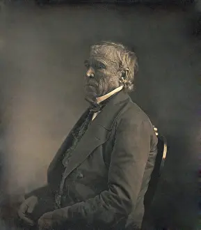 Facing Left Prints: President Zachary Taylor, in daguerreotype taken at the White House