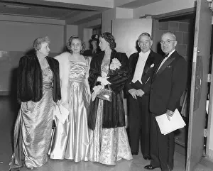 Tuxedos Prints: Presidential party arrives at the Truman-Barkley Dinner at the Mayflower Hotel