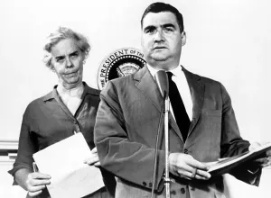 Salinger Prints: Presidential press secretary Pierre Salinger and Dr