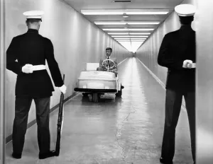 Hallway Prints: THE PRESIDENT'S ANALYST, James Coburn (center), 1967