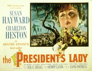 Heston Prints: THE PRESIDENT'S LADY, Charlton Heston