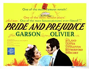 December Prints: PRIDE AND PREJUDICE, Greer Garson, Laurence Olivier, 1940