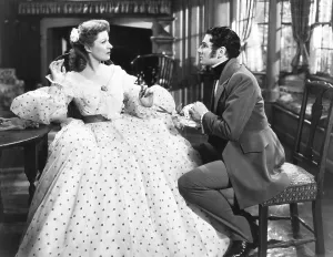 Courtship Prints: PRIDE AND PREJUDICE, from left: Greer Garson, Laurence Olivier, 1940