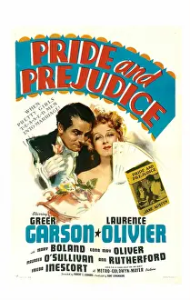 Greer Prints: PRIDE AND PREJUDICE, from left: Laurence Olivier, Greer Garson, 1940