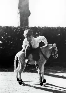 Pony Prints: Prince Rainier as a young boy in Monaco.. Courtesy: CSU Archives / Everett Collection