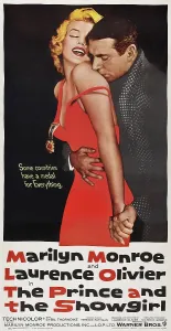 Embrace Prints: THE PRINCE AND THE SHOWGIRL, poster art, Marilyn Monroe, Laurence Olivier, 1956