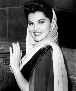 Debra Prints: PRINCE VALIANT, Debra Paget, on-set