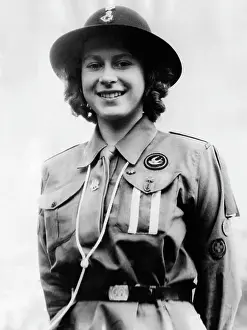 Royalty Prints: Princess Elizabeth, (the future Queen Elizabeth II)