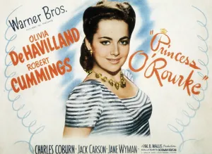 September Prints: PRINCESS O'ROURKE, Olivia de Havilland, 1943