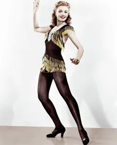 Black Stockings Prints: PRIORITIES ON PARADE, Ann Miller, 1942