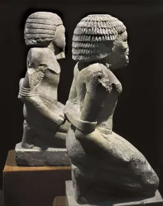 Saqqara Prints: Two prisoners of war. 2323 - 2150 BC