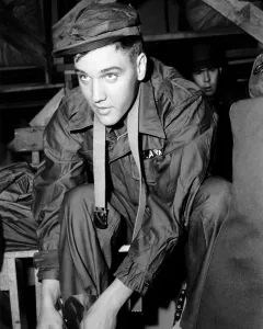 Soldier Prints: Private Elvis Presley, in Fort Chaffee, Arkansas, March 26, 1958