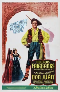 Boots Prints: THE PRIVATE LIFE OF DON JUAN, British poster