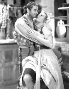 Douglas Sr Prints: THE PRIVATE LIFE OF DON JUAN, from left: Douglas Fairbanks, Binnie Barnes, 1934