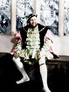 Gold Chain Prints: THE PRIVATE LIFE OF HENRY VIII, Charles Laughton, 1933