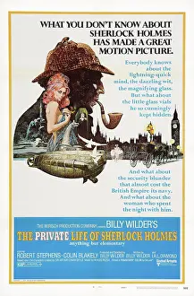 Images Dated 29th October 2014: THE PRIVATE LIFE OF SHERLOCK HOLMES, US poster art, 1970