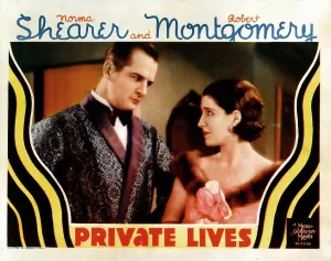 Images Dated 7th December 2015: PRIVATE LIVES, from left, Reginald Denny, Norma Shearer, 1931