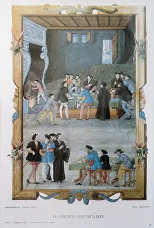 Secretary Prints: Privileges of the royal school of notaries and secretaries