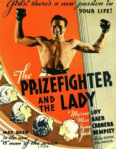 Audience Prints: THE PRIZEFIGHTER AND THE LADY, US poster, Max Baer, 1933