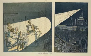 Customs Prints: A Pro-Democratic 1912 Election year cartoon