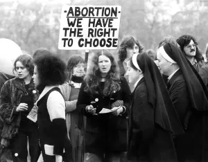 Demonstrators Prints: Pro-Life (then called Anti-Abortion') Marchers