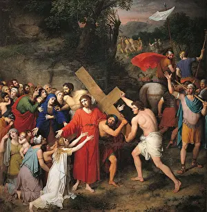 Banner Prints: The Procession to Calvary, by Gaspare Landi
